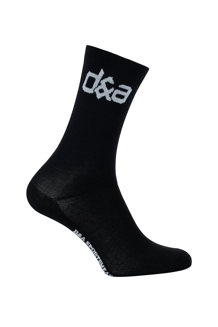 D&amp;A Cycling Socks - Black