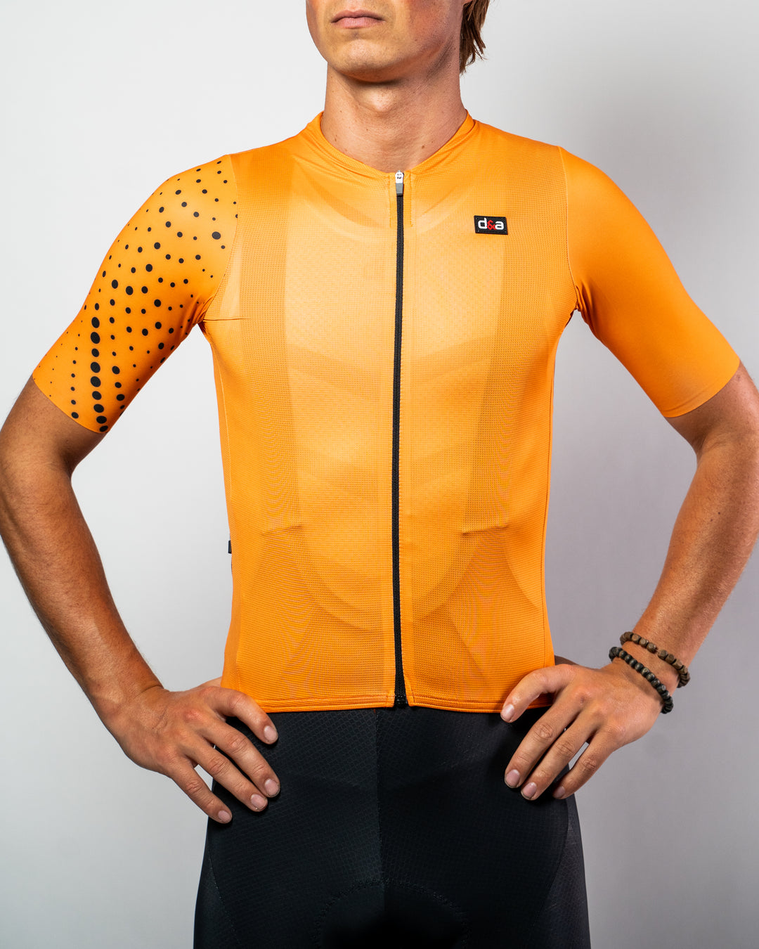 Koszulka rowerowa Race - pomarańczowa
